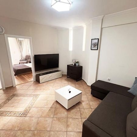 Eva'S Villas 2室温馨庭院拥有私家停车位 Γλυκά Νερά Εξωτερικό φωτογραφία