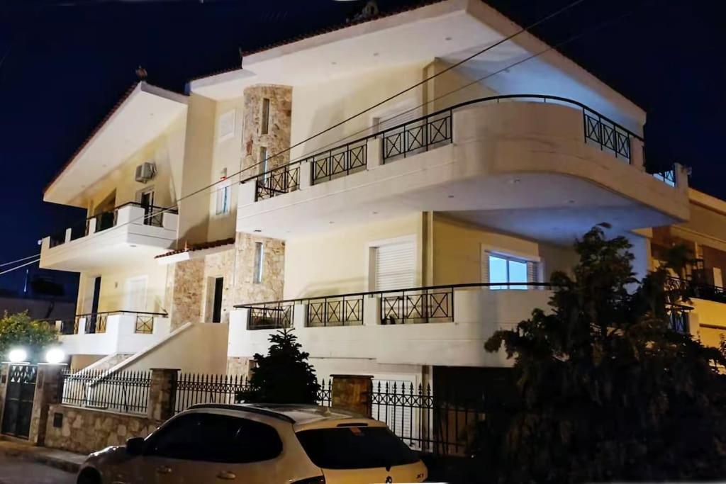 Eva'S Villas 2室温馨庭院拥有私家停车位 Γλυκά Νερά Εξωτερικό φωτογραφία